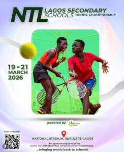 Yahaya Isah, Ndifreke Benjamin Crowned Champions at Lagos Secondary Schools Tennis Championship
