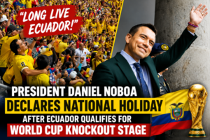 Ecuador Declares National Holiday After Historic World Cup Victory Over Germany