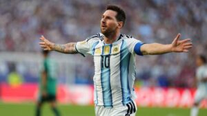 Lionel Messi nets first World cup hat trick to tie Klose record with 16th World Cup goal