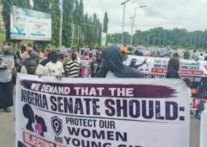 Protesters Urge Senate to Suspend Fasina’s Ambassadorial Confirmation