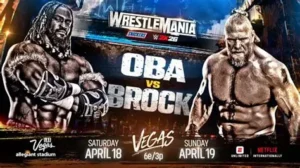 Oba Femi Set for Third WWE Showdown with Brock Lesnar Amid High Expectations