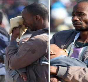 Malawian Father Breaks Down at South African Repatriation Site Amid Relocation Process