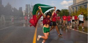 Portugal Fans Celebrate Victory Over Croatia at World Cup